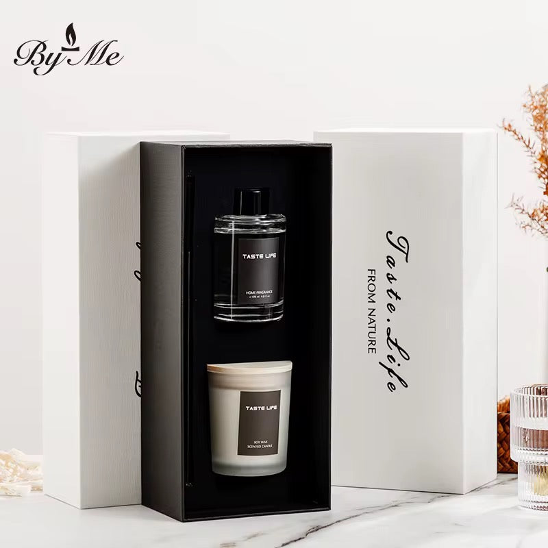 Taste Life Luxury Candle & Reed Diffuser Gift Set