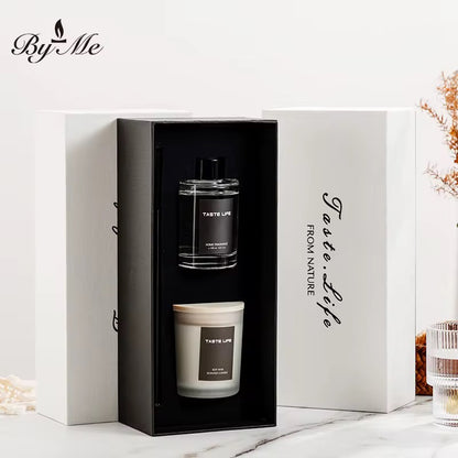 Taste Life Luxury Candle & Reed Diffuser Gift Set