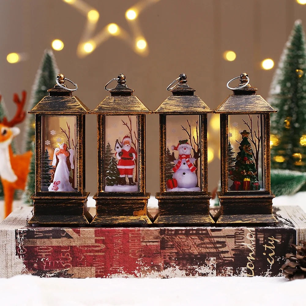 Christmas Home Santa Clause Lamp