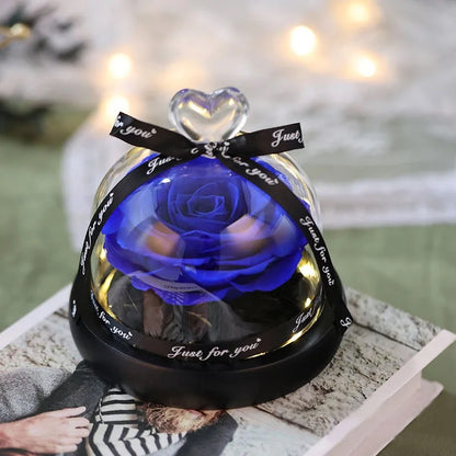 "Heartfelt Harmony Preserved Rose Dome"