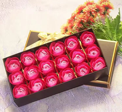 Rose Soap Set Gift Box