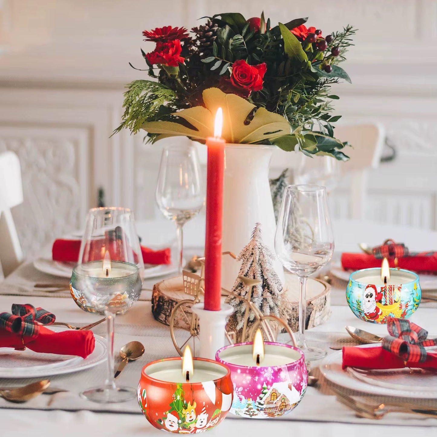 Christmas Wonderland 16-Piece Scented Candle Gift Set