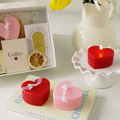 Valentine love candle