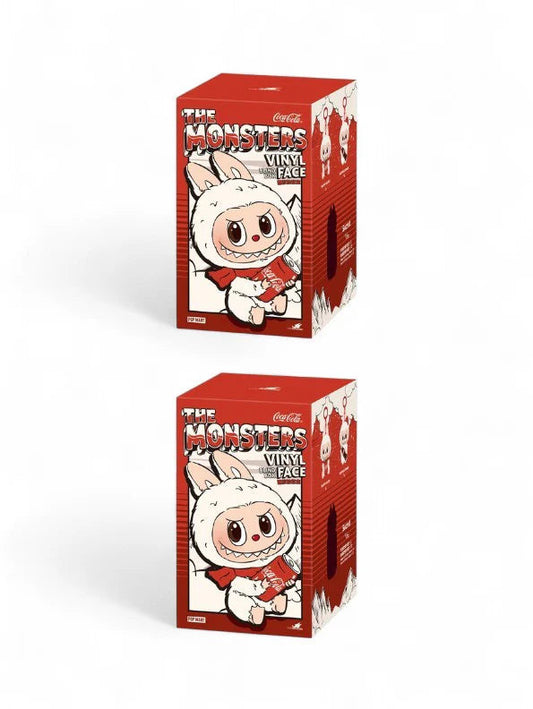 Pack Of 2 - THE MONSTERS COCA-COLA SERIES - Vinyl Face Blind Box