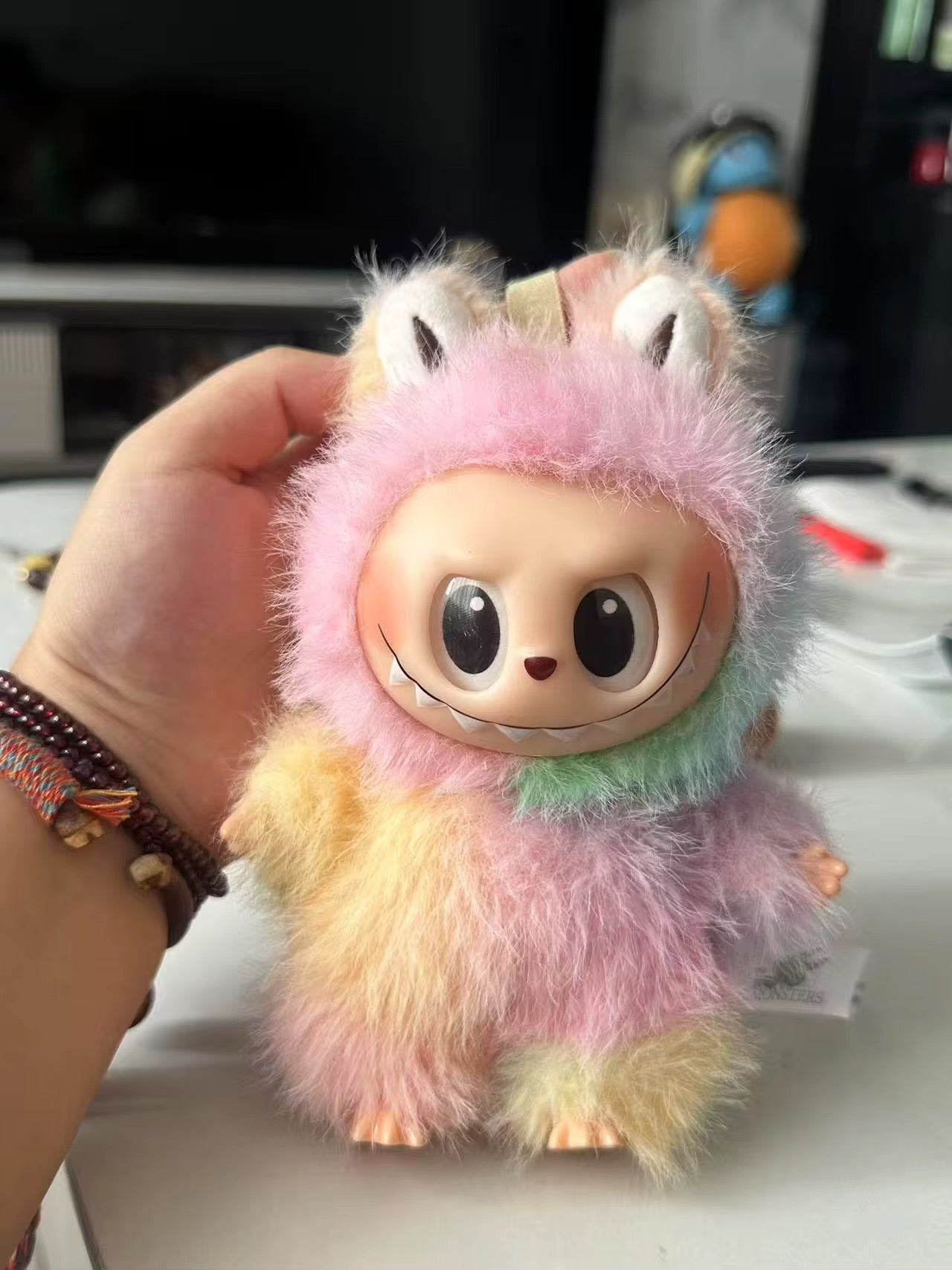 🌈 Labubu Rainbow Plush Doll