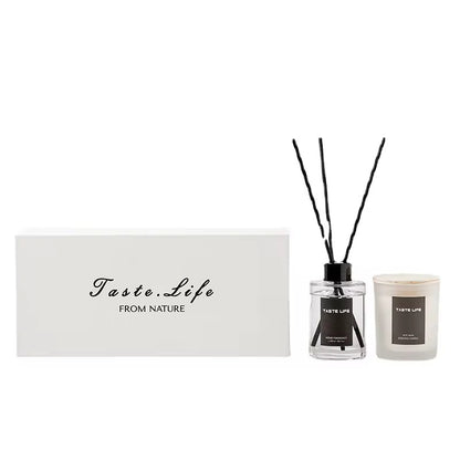 Taste Life Luxury Candle & Reed Diffuser Gift Set
