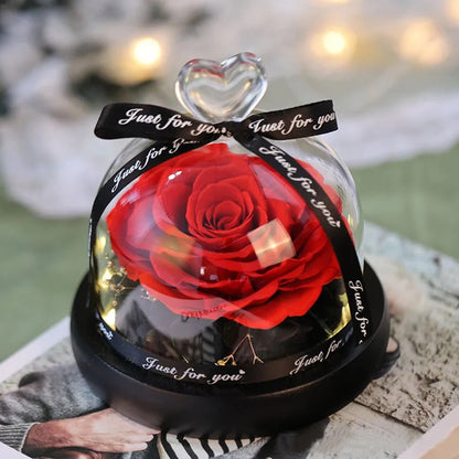 "Heartfelt Harmony Preserved Rose Dome"