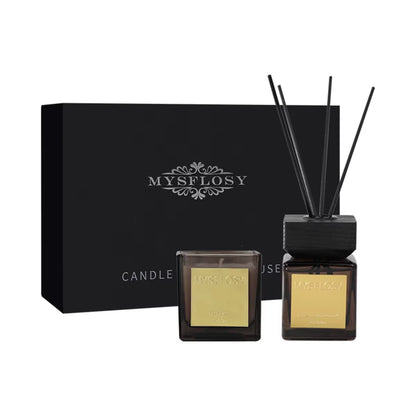 MYSFLOSY Luxury Candle & Reed Diffuser Gift Set
