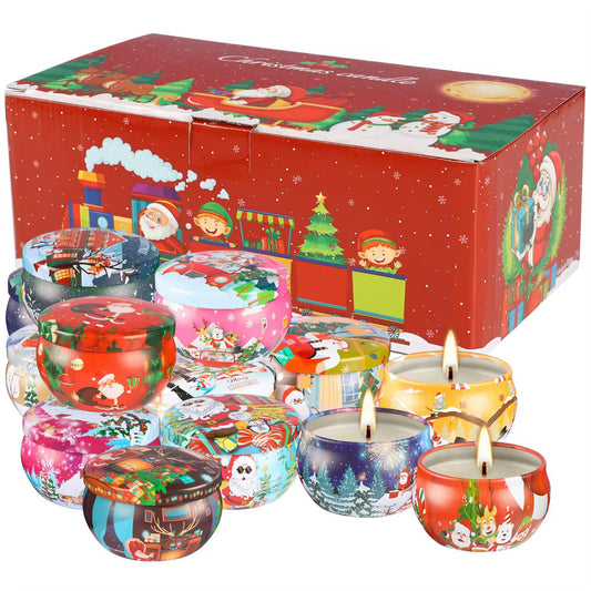 Christmas Wonderland 16-Piece Scented Candle Gift Set