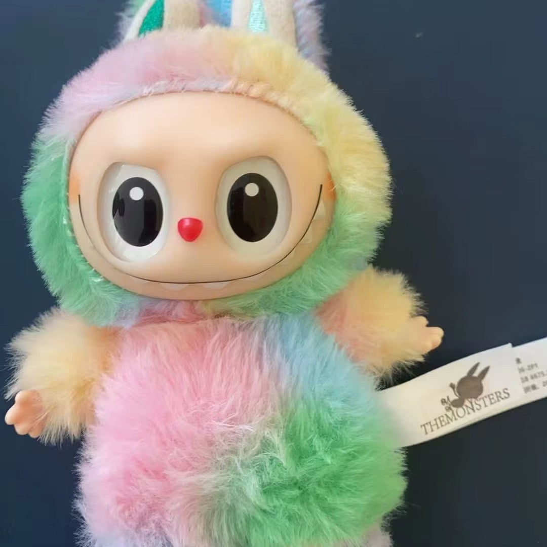 🌈 Labubu Rainbow Plush Doll