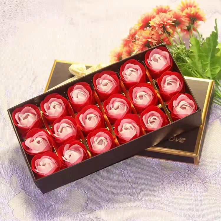 Rose Soap Set Gift Box