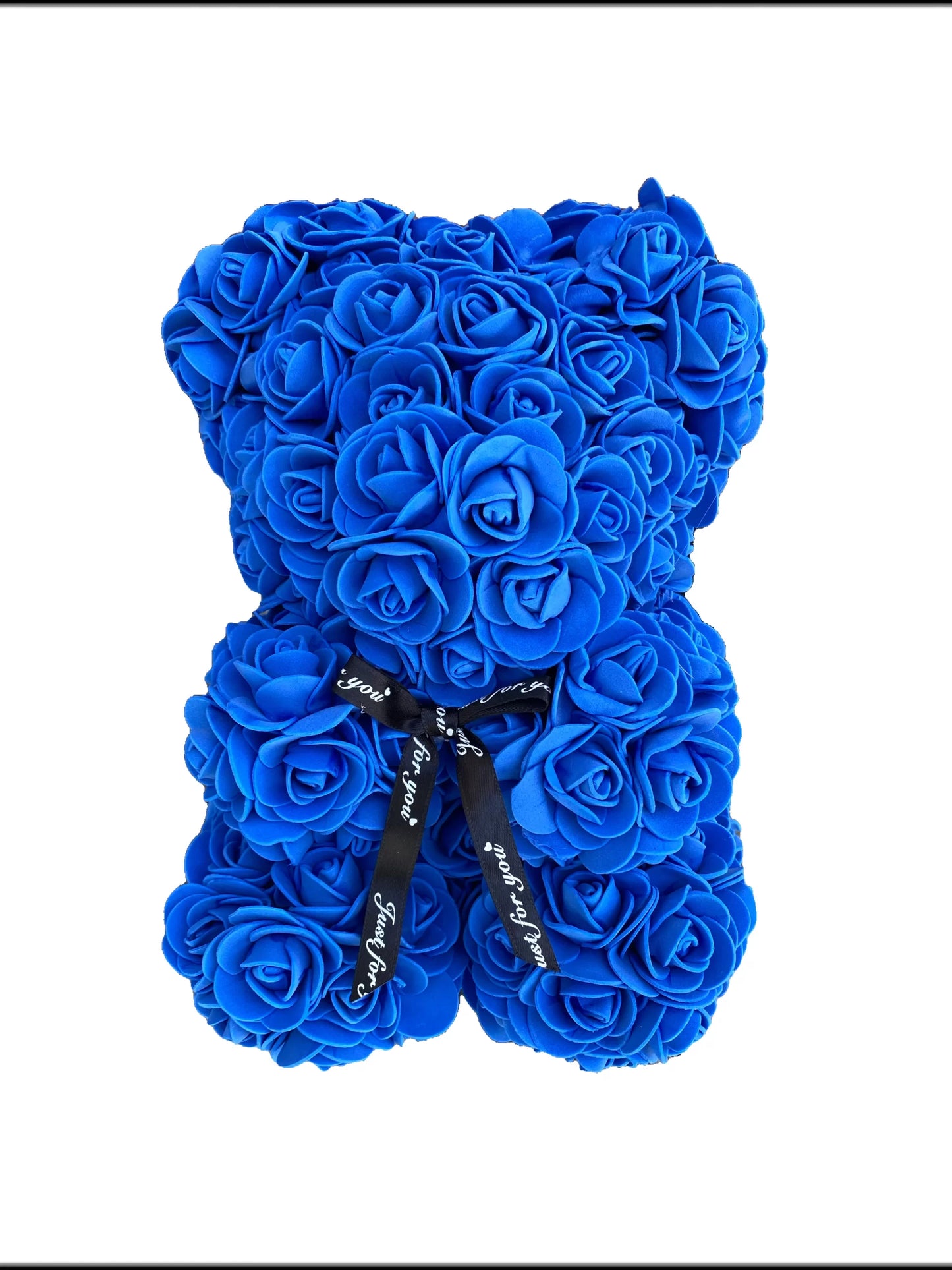 Dark Blue Rose Teddy