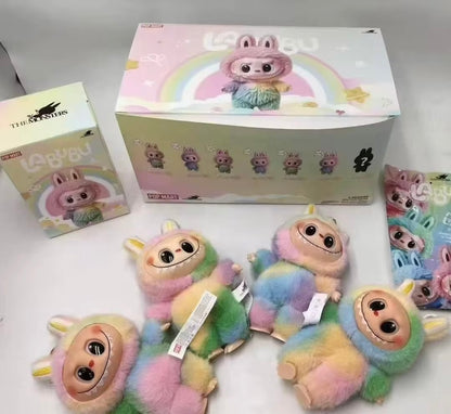 🌈 Labubu Rainbow Plush Doll