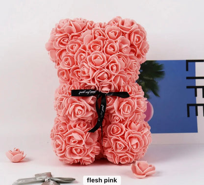 Rose Bear  with Deluxe Box