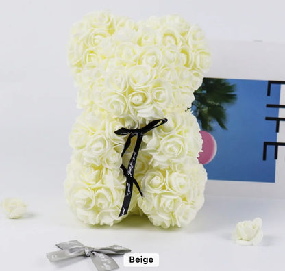 Rose Bear  with Deluxe Box