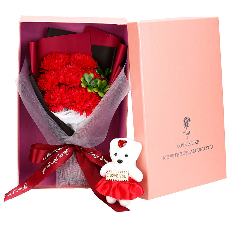 Carnation Bouquet Box