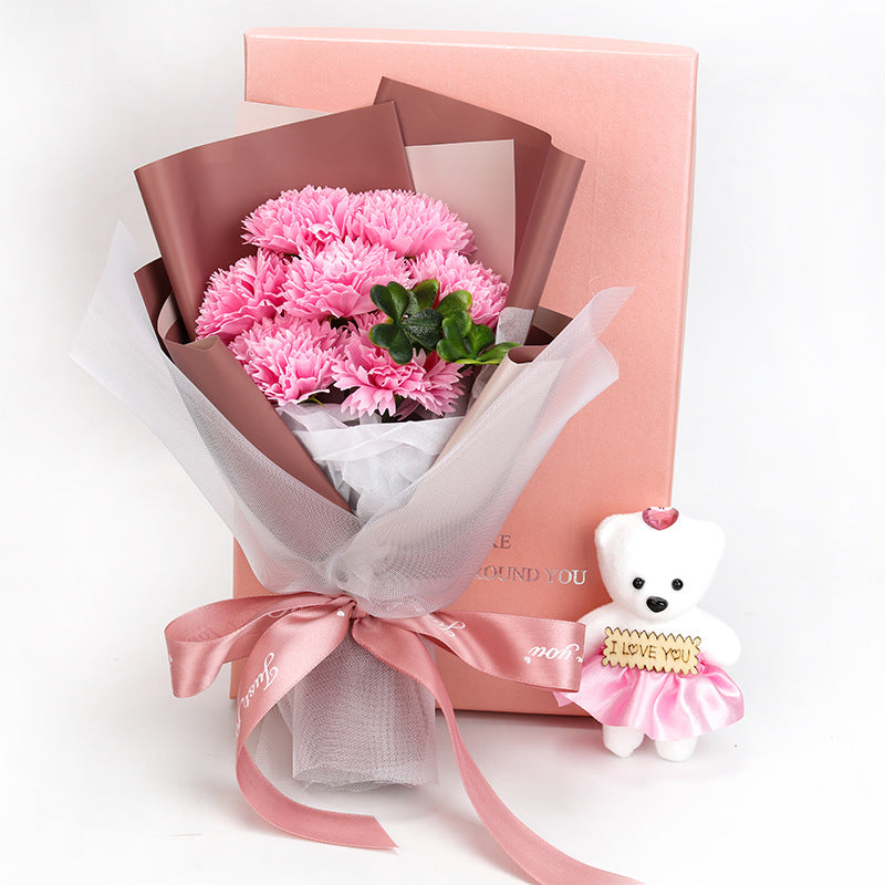 Carnation Bouquet Box