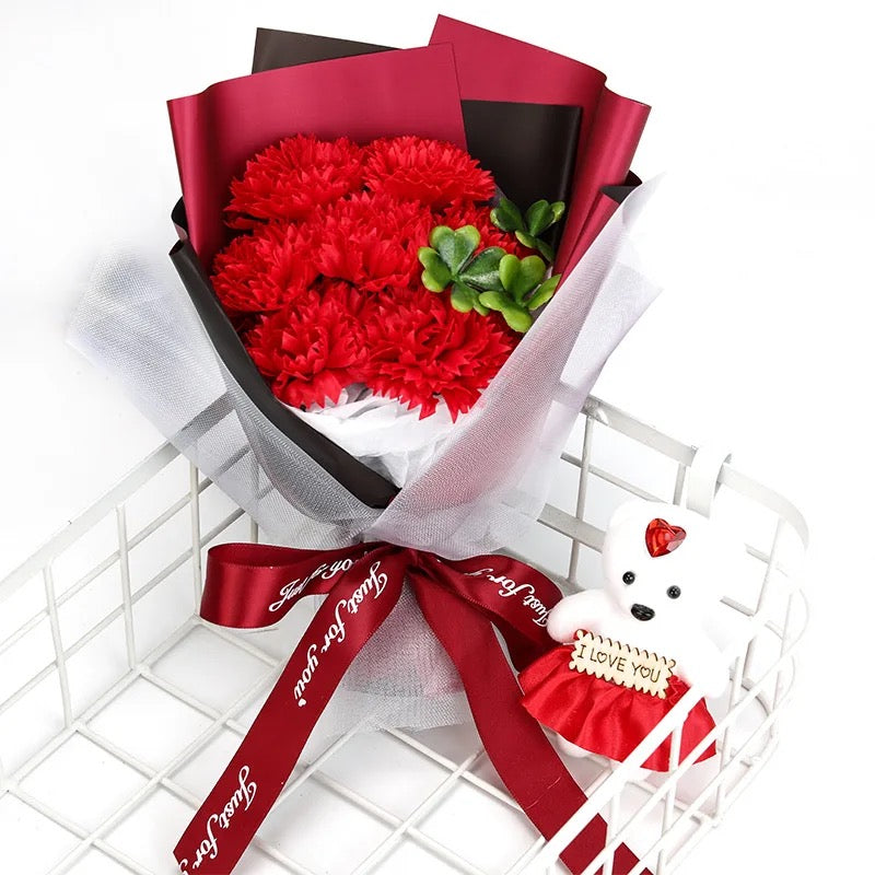 Carnation Bouquet Box